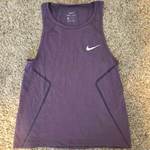 Nike Women's Purple Dri Fit Tank